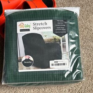 Forest Green Recliner Slipcover new oversized recliner
